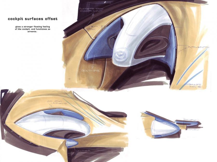  Mazda Hakaze Concept 2007 года  (фото 32 из 106)